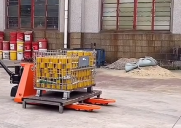 疫情期間電動托盤搬運(yùn)車加快果蔬運(yùn)輸速度